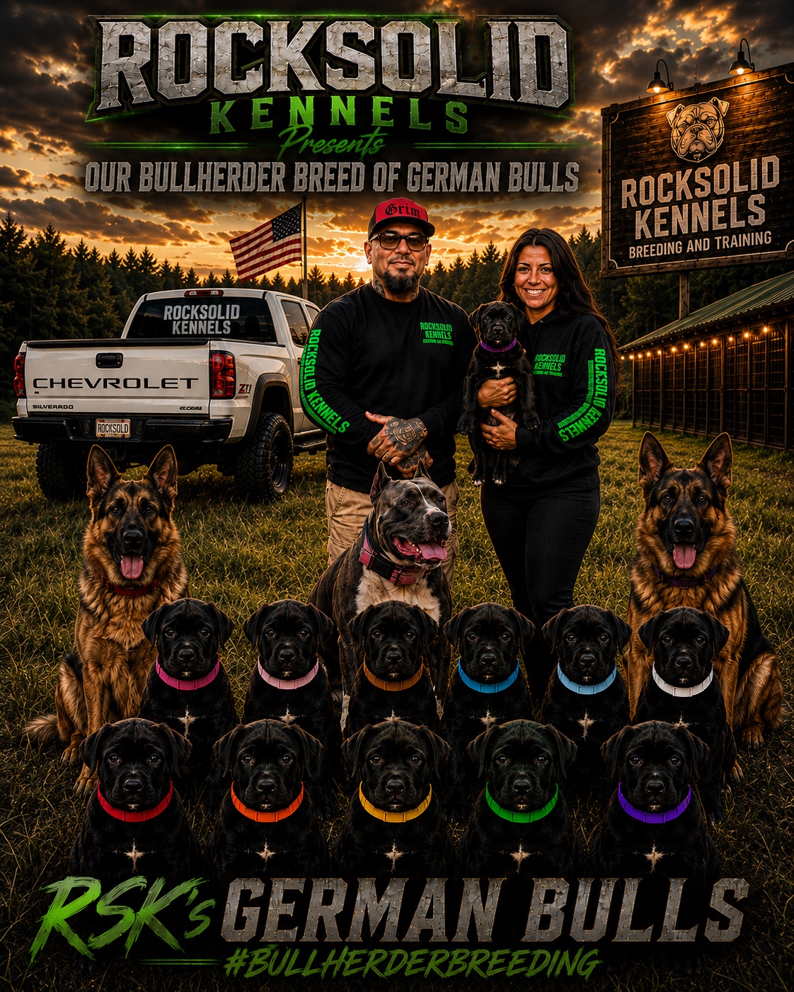 Rocksolid Kennels family